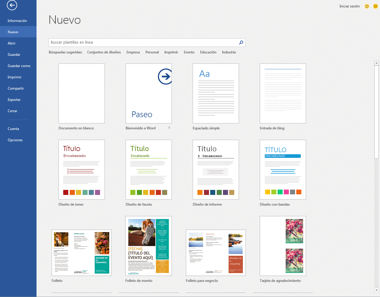 Crear Una Plantilla Word